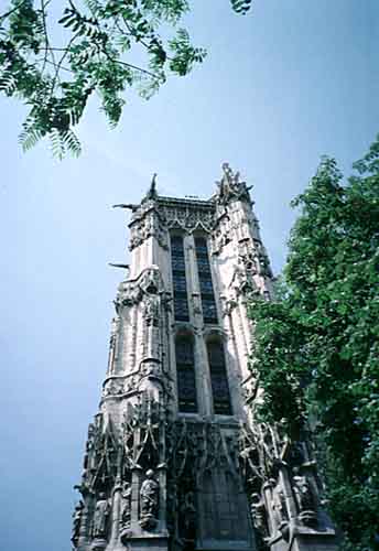 Paris photos - Tour St. Jacques