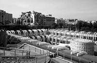 Paris black and white photos - Forum des Halles