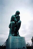 Paris photos - Muse Rodin - Sculpture Le Penseur